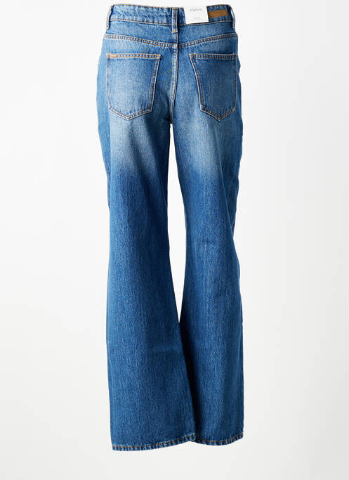 Jeans coupe droite taille normale taille normale bleu B.YOUNG femme