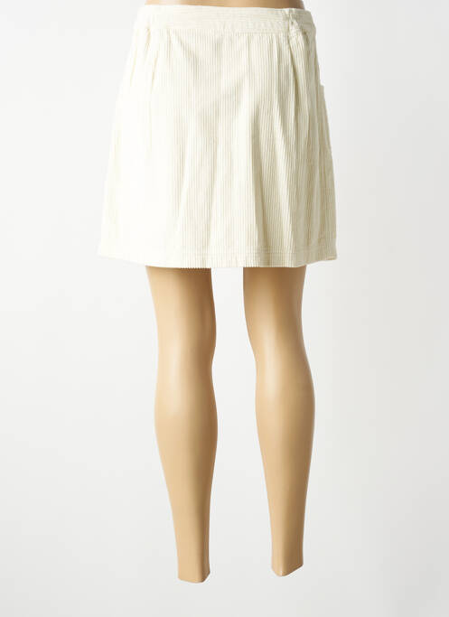 Jupe courte poches beige AGATHE & LOUISE femme