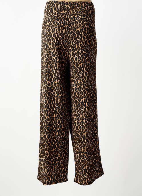 Pantalon droit stretch taille normale beige B.YOUNG femme