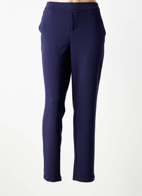 Pantalon slim taille élastique taille normale bleu MCM femme