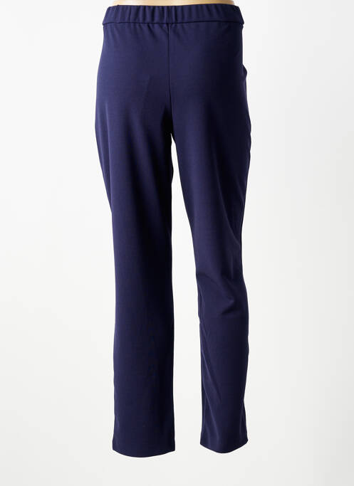 Pantalon slim taille élastique taille normale bleu MCM femme