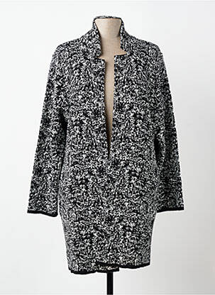 Gilet manches longues manches longues noir L'ATELIER D'ANNA femme