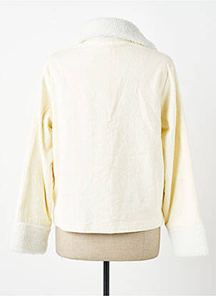 Veste casual coupe droite jaune AGATHE & LOUISE femme