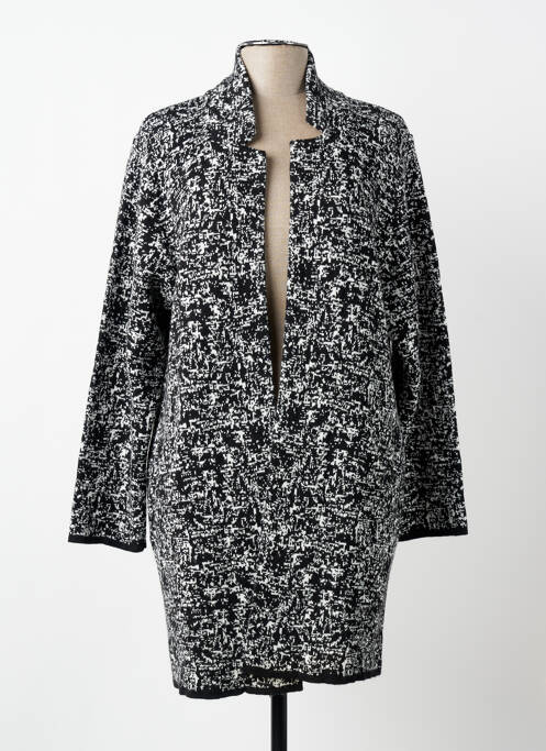 Gilet manches longues manches longues noir L'ATELIER D'ANNA femme