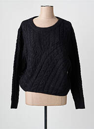 Pull stretch manches longues noir IT HIPPIE femme
