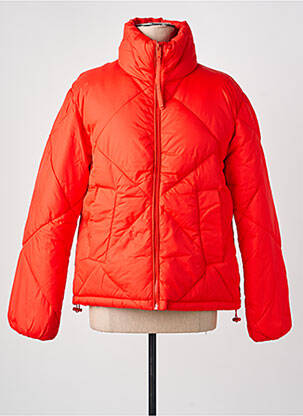 Doudoune poches sans capuche orange B.YOUNG femme