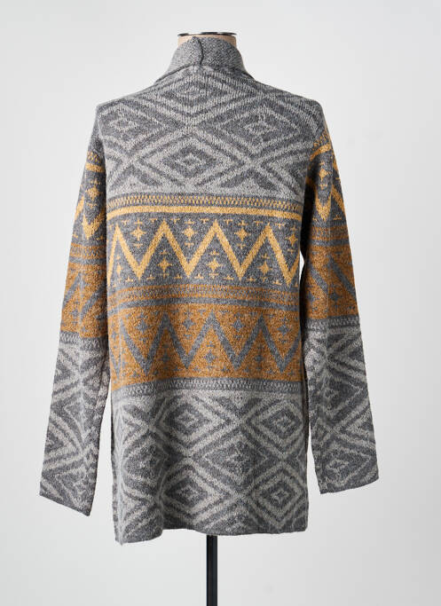 Gilet manches longues stretch gris MCM femme