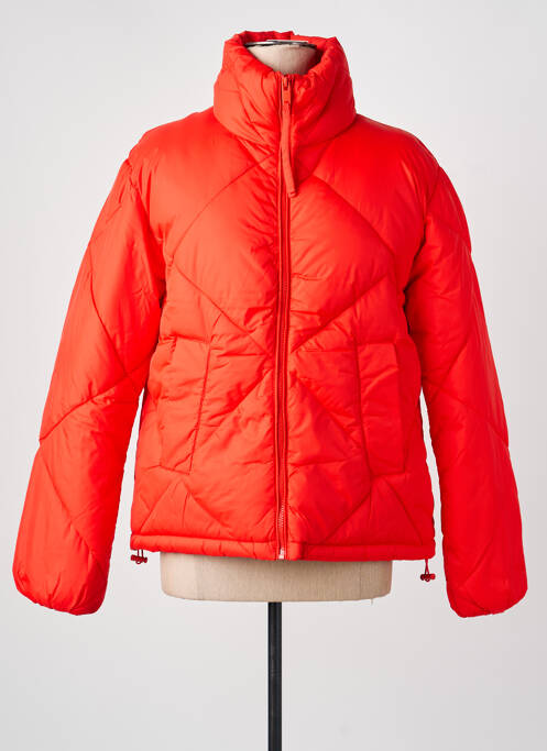 Doudoune poches sans capuche orange B.YOUNG femme