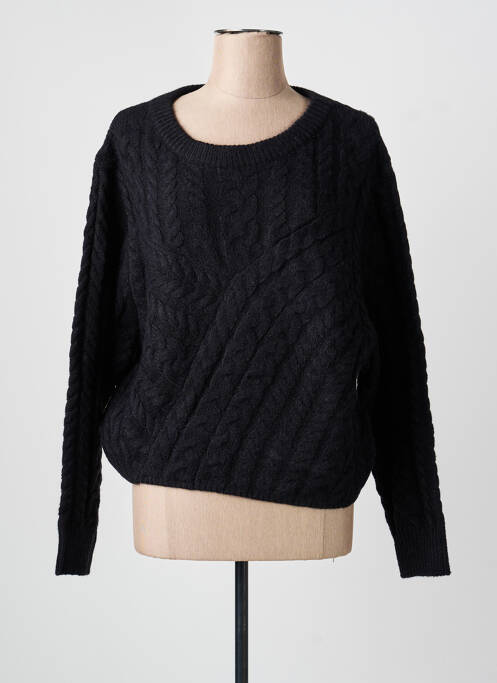 Pull stretch manches longues noir IT HIPPIE femme