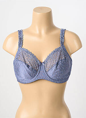 Soutien-gorge effet matière satinée haut soutien-gorge emboitant violet PRIMADONNA femme
