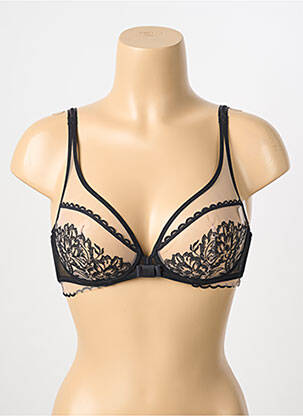 Soutien-gorge légère et transparente haut soutien-gorge emboitant noir SIMONE PERELE femme