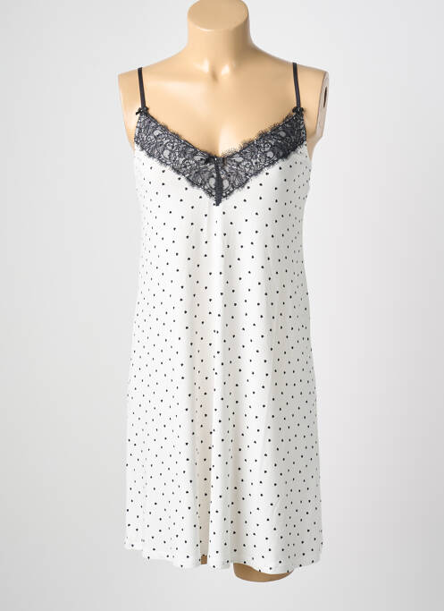 Nuisette/combinette stretch blanc ANTIGEL femme