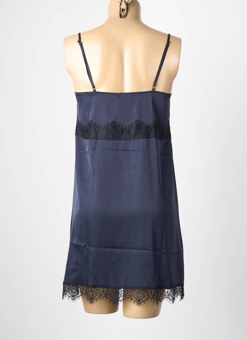 Nuisette/combinette tissage satiné bleu SIMONE PERELE femme