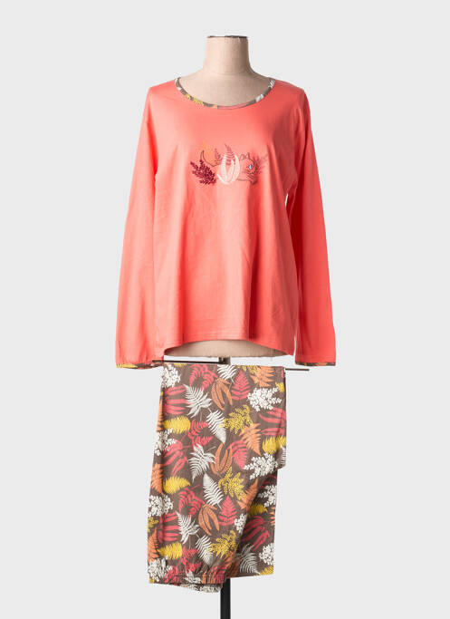 Pyjama tissage jersey rose ROSE POMME femme