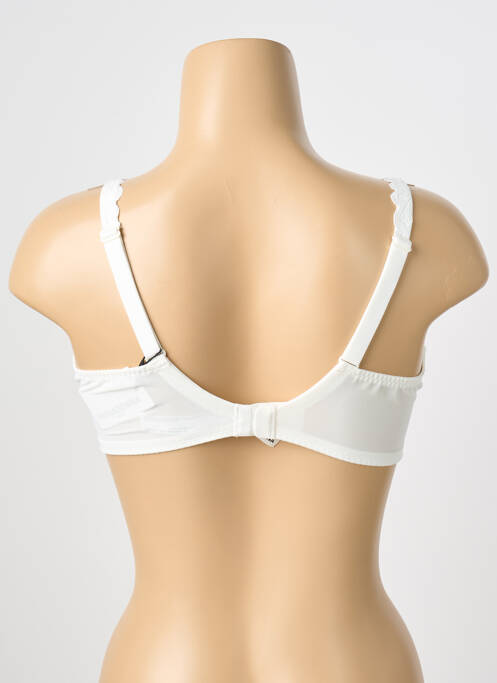 Soutien-gorge effet matière satinée haut soutien-gorge emboitant blanc PRIMA DONNA femme