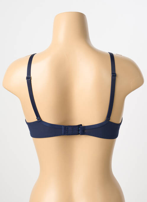 Soutien-gorge effet matière satinée haut soutien-gorge emboitant bleu SIMONE PERELE femme