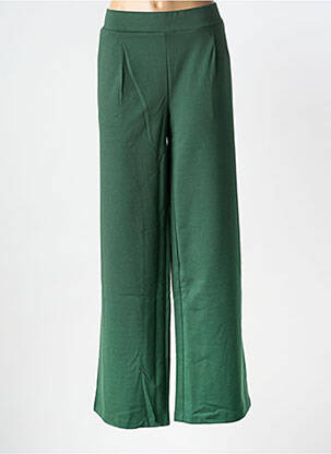 Pantalon large poches taille normale vert B.YOUNG femme