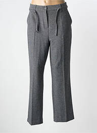Pantalon droit stretch taille normale gris B.YOUNG femme