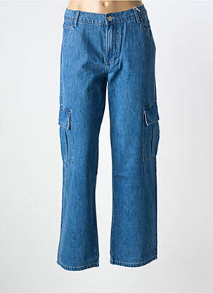 Jeans coupe large poches taille normale bleu F.A.M. homme