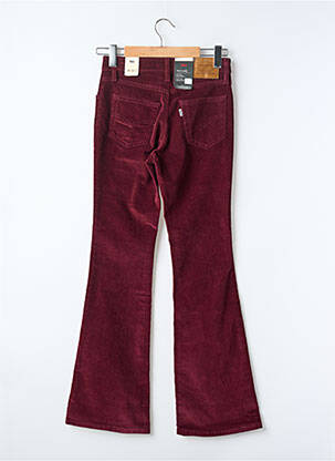 Pantalon flare stretch taille normale violet LEVI'S femme