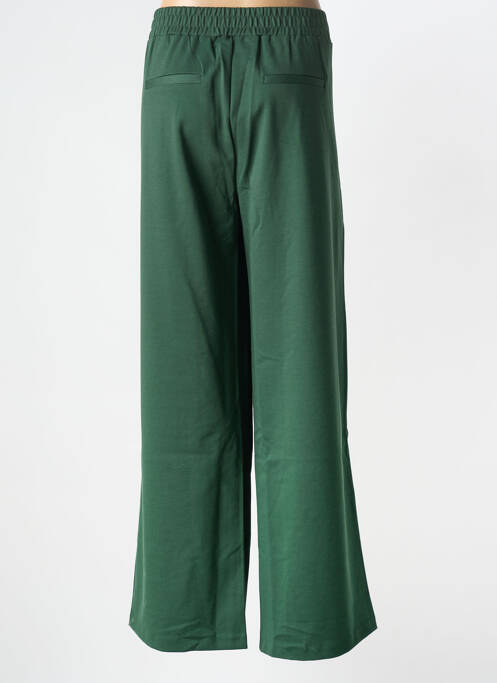 Pantalon large taille normale taille normale vert B.YOUNG femme