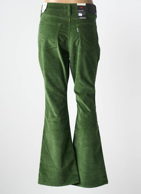 Pantalon flare stretch taille normale vert LEVIS femme