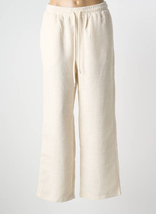 Pantalon large taille normale taille normale beige LILI SIDONIO femme