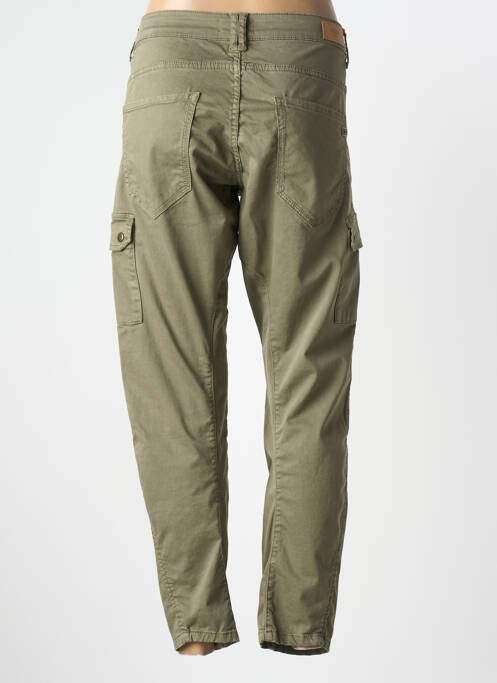 Pantalon cargo poches taille normale vert LE TEMPS DES CERISES femme