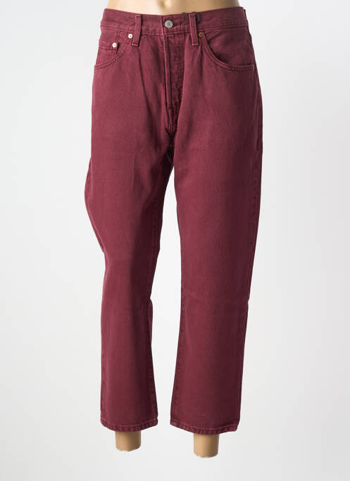 Jeans coupe droite taille normale taille normale violet LEVIS femme