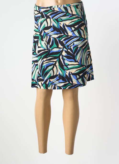 Jupe mi-longue coupe droite noir MOLLY BRACKEN femme