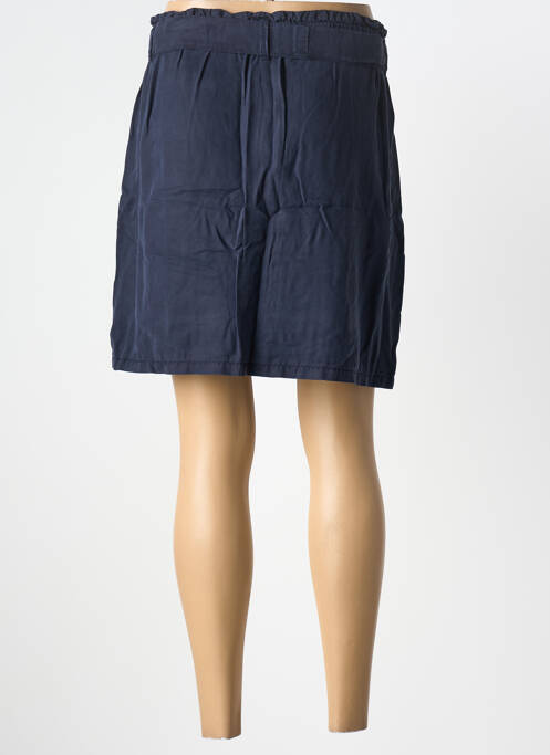 Jupe courte poches bleu KANOPE femme