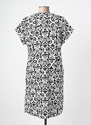 Robe courte manches courtes manches courtes noir B.YOUNG femme