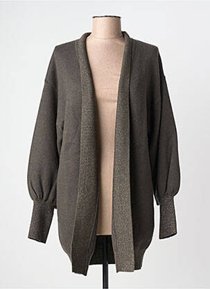 Gilet manches longues stretch vert MOLLY BRACKEN femme