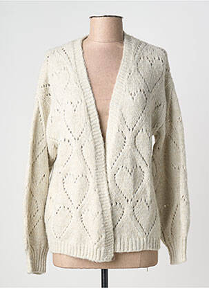 Gilet manches longues stretch gris MOLLY BRACKEN femme