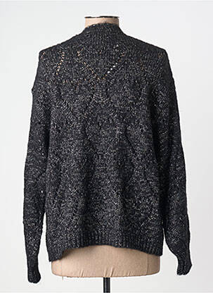 Gilet manches longues resserrée sur le bas noir MOLLY BRACKEN femme