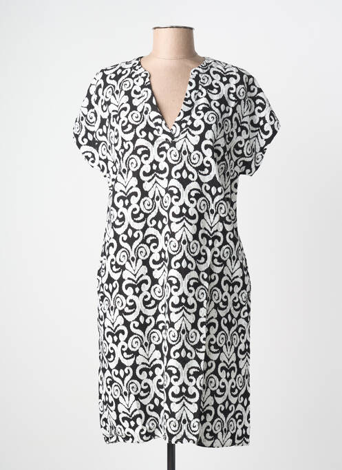Robe courte manches courtes manches courtes noir B.YOUNG femme