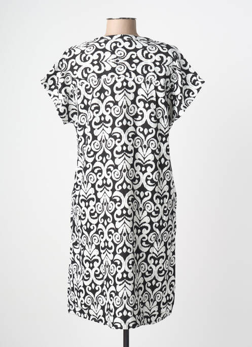 Robe courte manches courtes manches courtes noir B.YOUNG femme