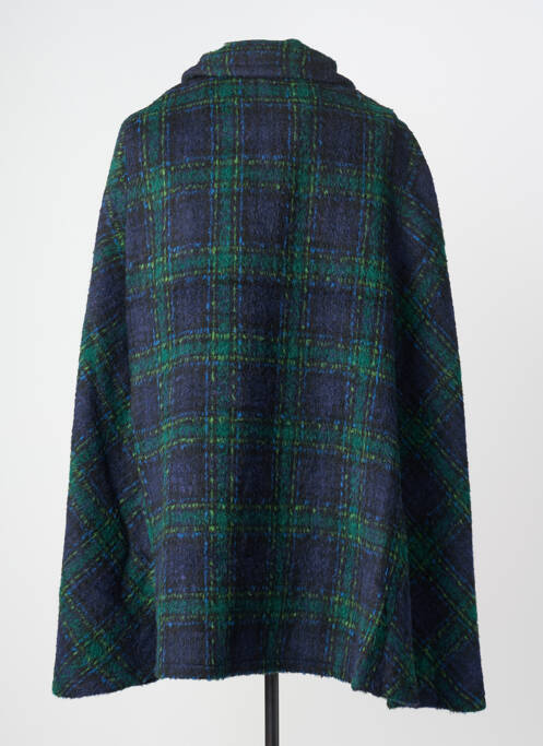 Manteau court fermeture boutonnée sur le devant sans capuche bleu MOLLY BRACKEN femme
