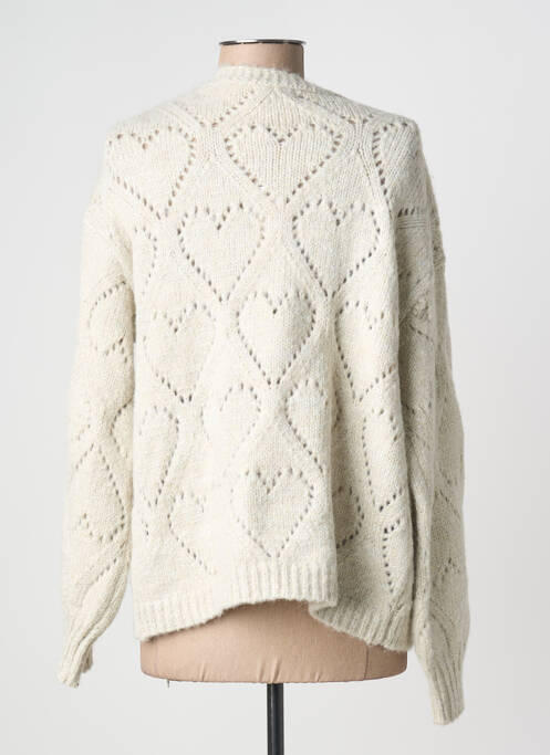 Gilet manches longues stretch gris MOLLY BRACKEN femme
