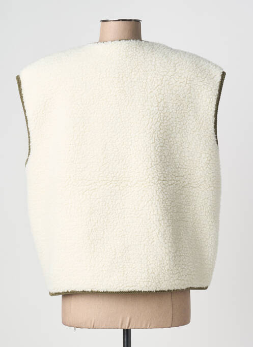 Gilet sans manche poches beige B.YOUNG femme