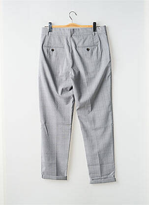 Pantalon droit stretch taille normale gris TEDDY SMITH homme