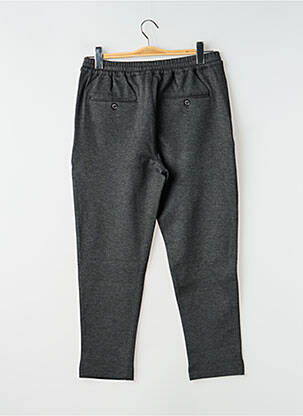 Pantalon droit stretch taille normale gris TEDDY SMITH homme