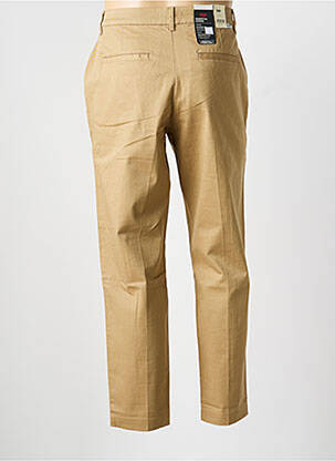 Pantalon chino fermeture zippée sous rabat avec crochet taille normale marron LEVI'S homme