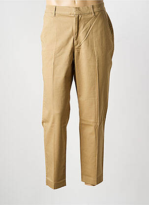 Pantalon chino fermeture zippée sous rabat avec crochet taille normale marron LEVIS homme