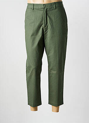 Pantalon chino fermeture zippée sous rabat avec crochet taille normale vert LEVIS homme