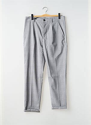 Pantalon droit stretch taille normale gris TEDDY SMITH homme