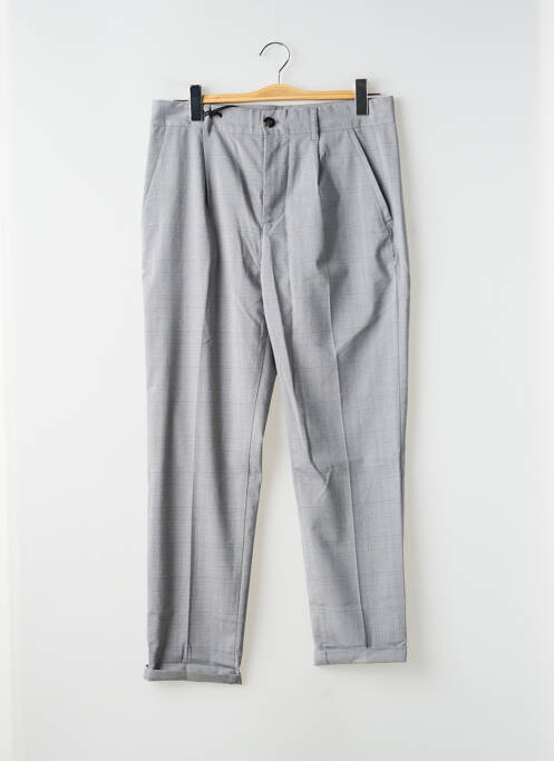 Pantalon droit stretch taille normale gris TEDDY SMITH homme