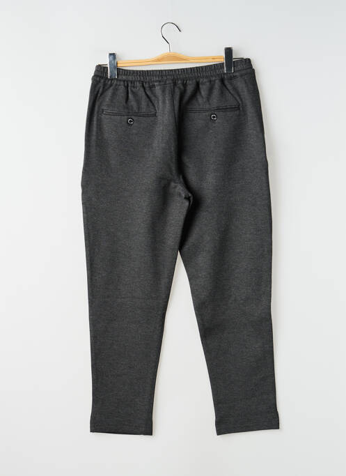 Pantalon droit tissage chiné taille normale gris TEDDY SMITH homme