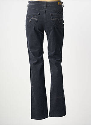 Jeans coupe slim stretch taille haute noir KANOPE femme