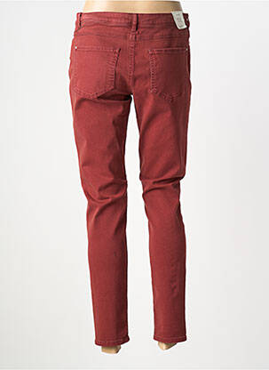 Jeans coupe slim stretch taille normale orange KANOPE femme